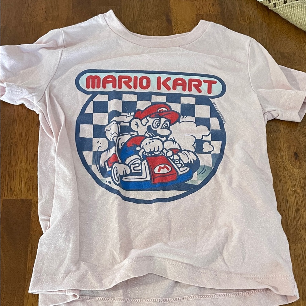 Girls Mario Kart Shirt